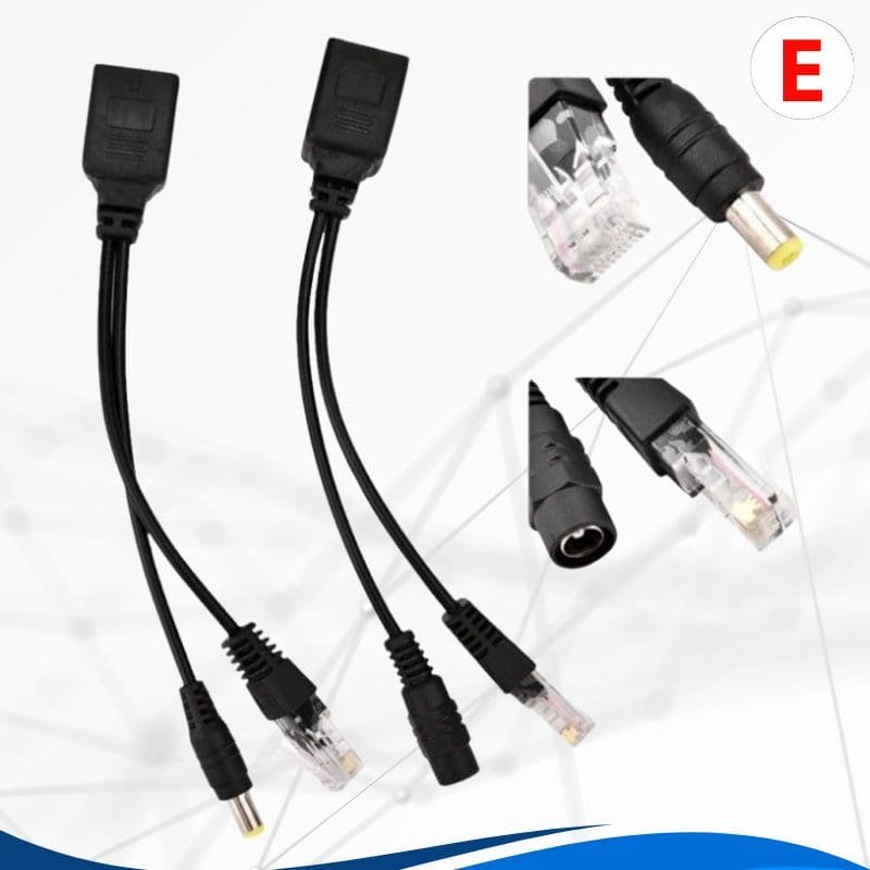 Adaptador PoE para Cámaras de Seguridad Menos Cables, Mayor Eficiencia Adaptador PoE para Cámaras de Seguridad Menos Cables, Mayor Eficiencia