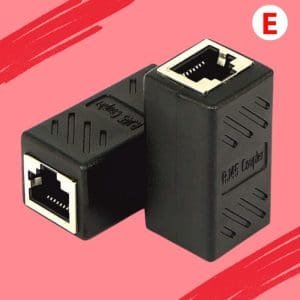 Acoplador RJ45 Metálico Conectividad Confiable, Rendimiento Óptimo