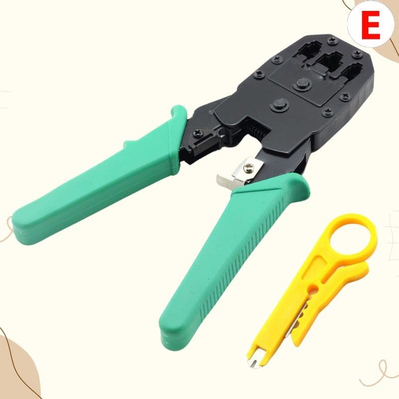 Alicate Crimpadora De red RJ45 La Herramienta Indispensable para Cualquier Técnico de Redes