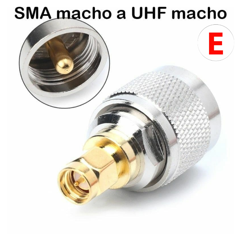 Adaptador SMA Hembra a RF Hembra Conector de Alta Precisión para Señales Estables