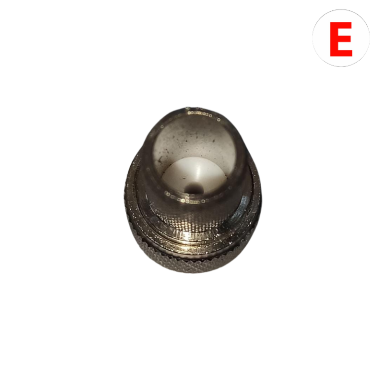 Conector TNC Macho para Cable Coaxial Grueso tipo RG8 – Conector Roscado 50 Ohm para Antenas, Radios y GPS - vista 2