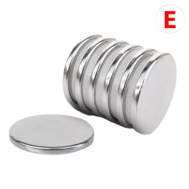 Imán de Neodimio 5x1 mm N35 – Disco Magnético Pequeño para Electrónica, Manualidades y Joyería - vista 2