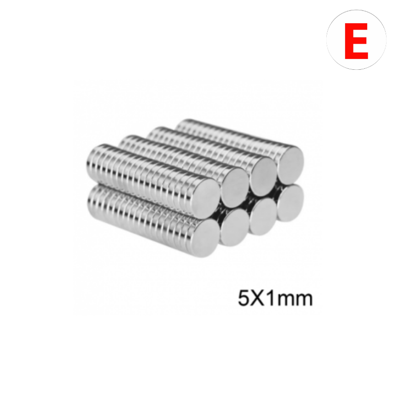 Iman de neodimio [5x1]mm Potencia Compacta para Miles de Aplicaciones