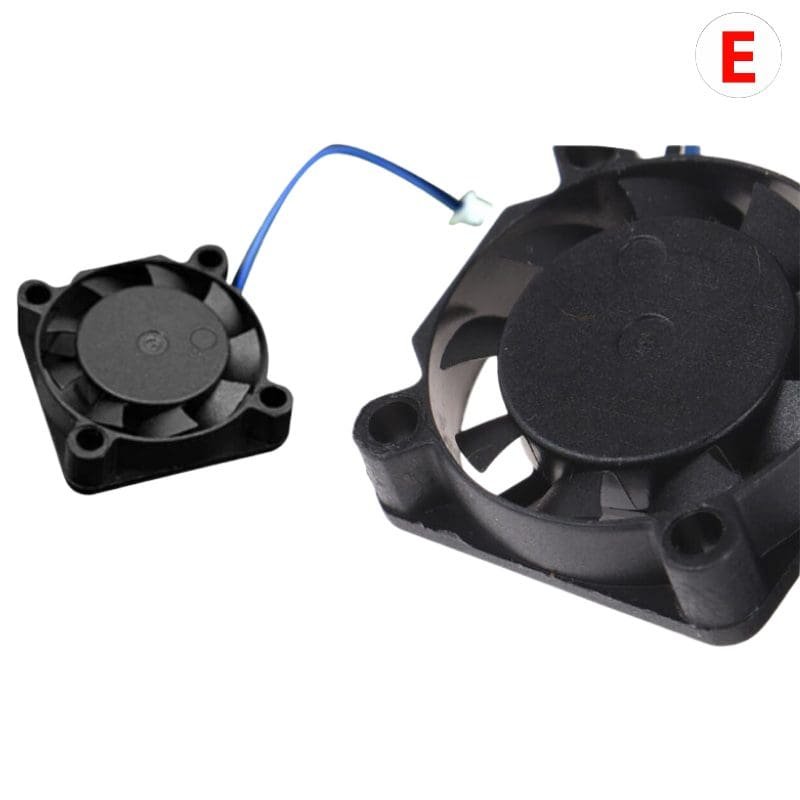 Micro Ventilador de refrigeración minúsculo [25x25x6]mm DC 5V 6V Enfriamiento Potente y Silencioso para tus Proyectos