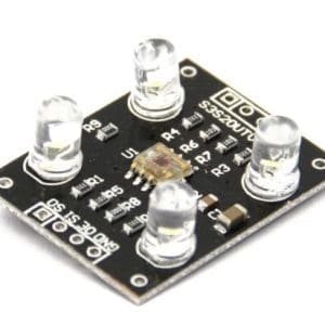 Sensor de color TCS230 TCS3200 Módulo detector de sensor de reconocimiento de color Entrada de CC 3-5V