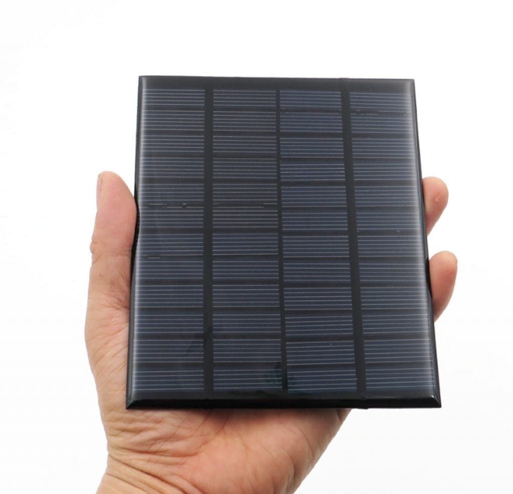 Panel solar 12V 160MA – Panel solar de 130x110 mm 12V 160MA