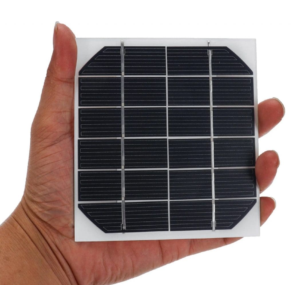 Panel solar monocristalino 6v 2w – Panel solares monocristalinas de alta eficiencia 6v 2w [120x110]mm