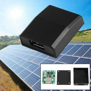 Panel solar universal Controlador cargador  de voltaje Micro USB 5v-18v a 5v Rde 2A