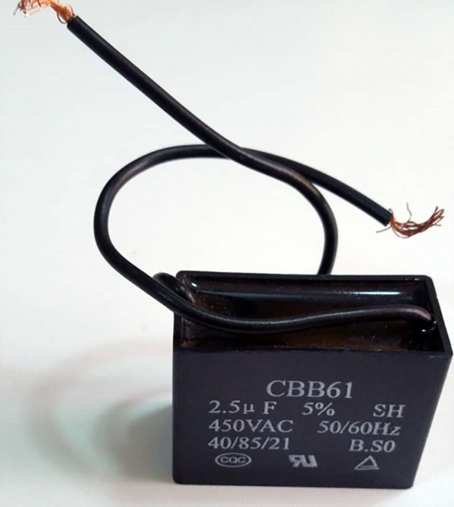 Relay de 2.5 UF 450VAC – RELAY DE 2.5 UF 450VAC