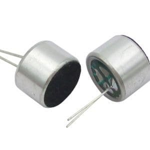 Micrófono Capacitivo (sensibilidad 52DB) DIP [9x7]mm Electret