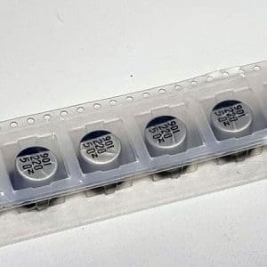 Capacitor SMD 220uF 50V 105C NACZ221M50V10X10.5TR13F