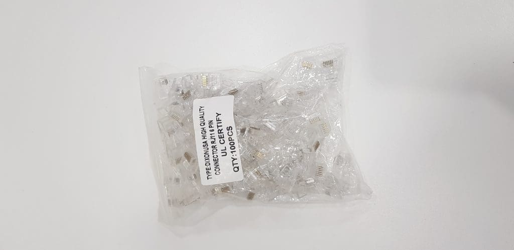 Conector RJ45 CAT6 – Conector RJ45 CAT6 Marca Dixon USA Alta calidad Por mayor y menor