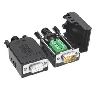 DB9 Conector RS232 Sin Soldadura Hembra