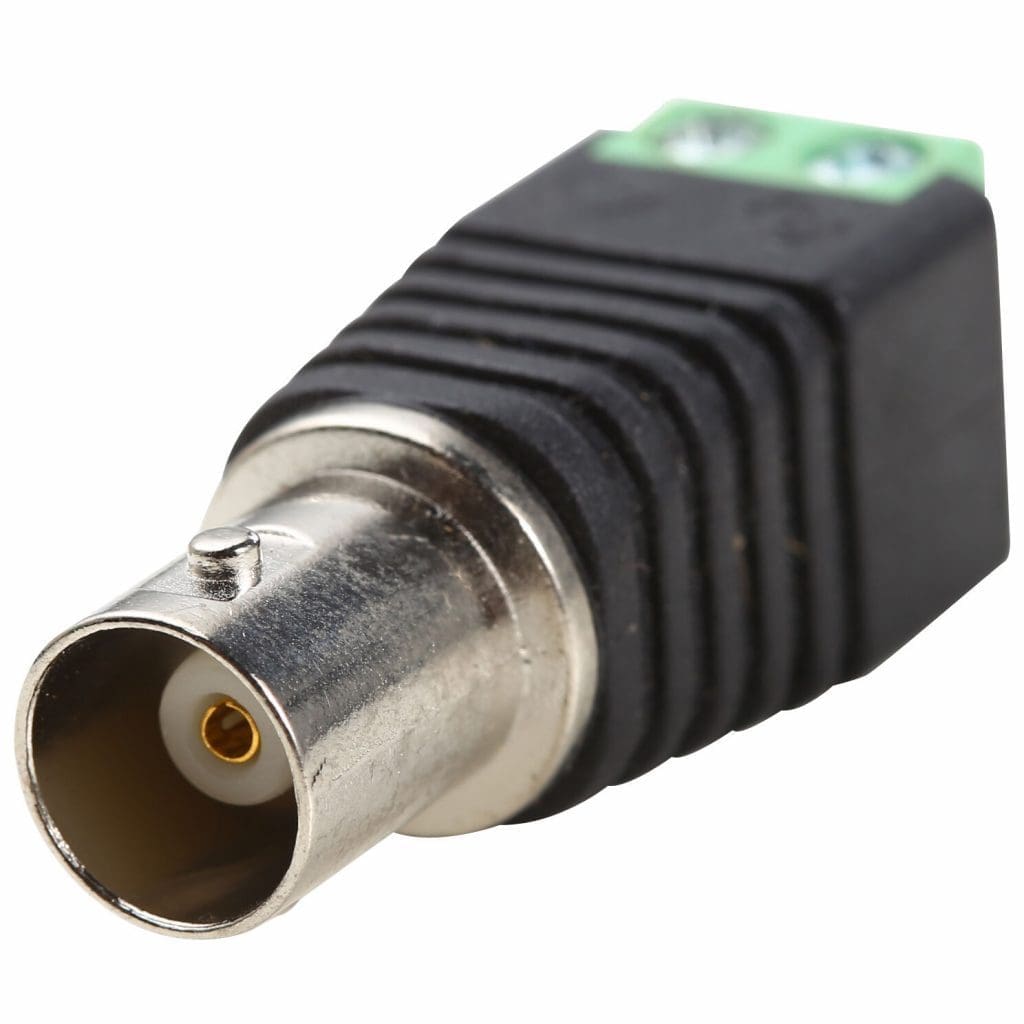 Terminal BNC hembra a CAT5 CAT5/CAT6 – Terminal BNC hembra a CAT5/CAT6 Balun de video