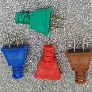 Enchufe de corriente macho