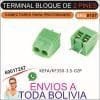 Conector terminal Bloque de 2pines