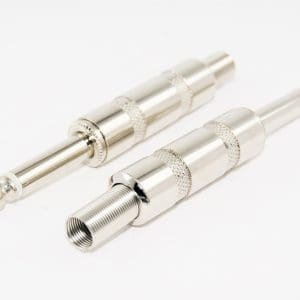 Plug 6.3 mono con baquelita