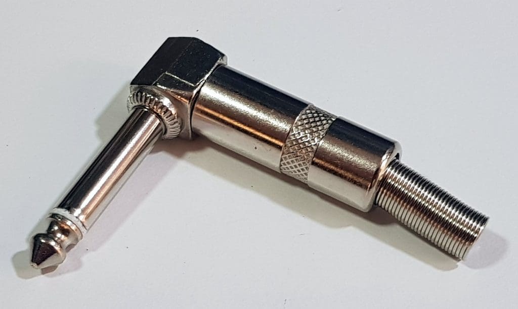 Plug 6.3 en codo mono Baquelita 4 Plug 6.3 en codo mono – Plug 6.3 en codo mono Baquelita