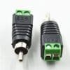 Conector Terminal Bloque a RCA macho