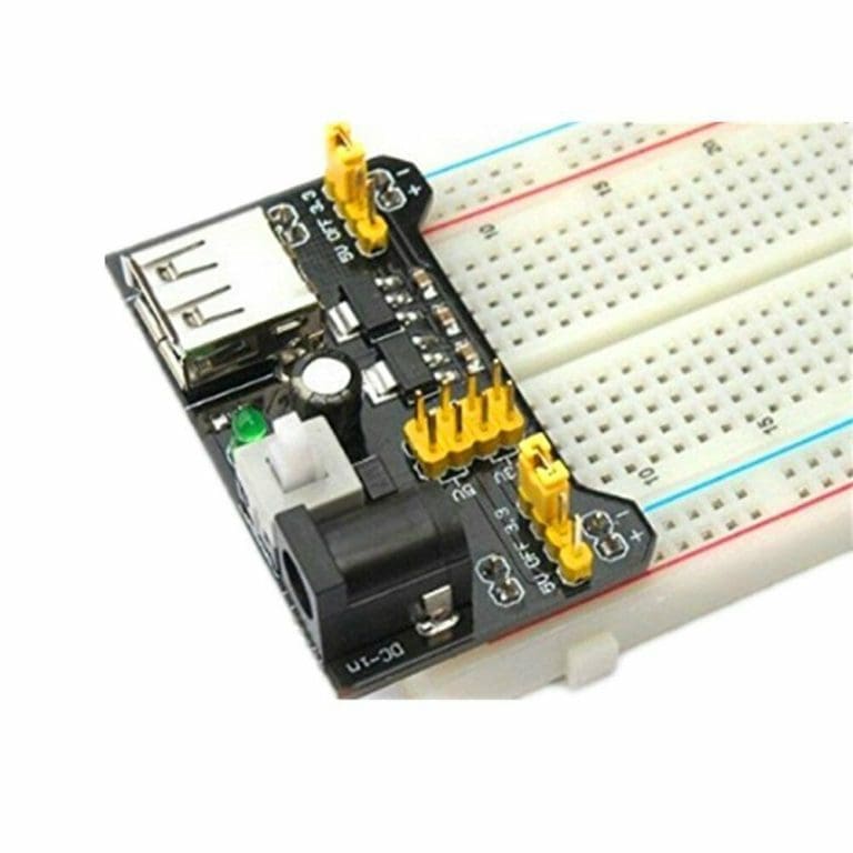 Módulo Fuente de Alimentación MB-102 para Protoboard 3,3V y 5V - vista 3
