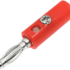 Banana plug de 4mm macho de soldadura. 30V AC o 60V DC corriente Maxima 32A. Banana plug de 4mm macho de soldadura. 30V AC o 60V DC corriente Maxima 32A.