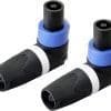 Conector Speakon 90 grados L Marca Neutrik