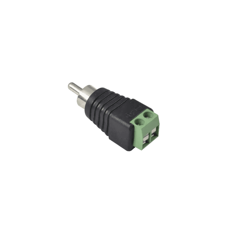 Conector RCA Macho con Bornera de Tornillo – Sin Soldadura 28 Conector RCA Macho con Bornera de Tornillo – Sin Soldadura - vista 3