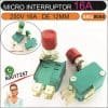 Micro Interruptor Límite de 12mm 250V 16A