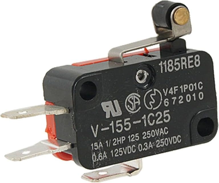Micro Switch V-155-1C25 15A 250VAC para Final de Carrera - vista 3