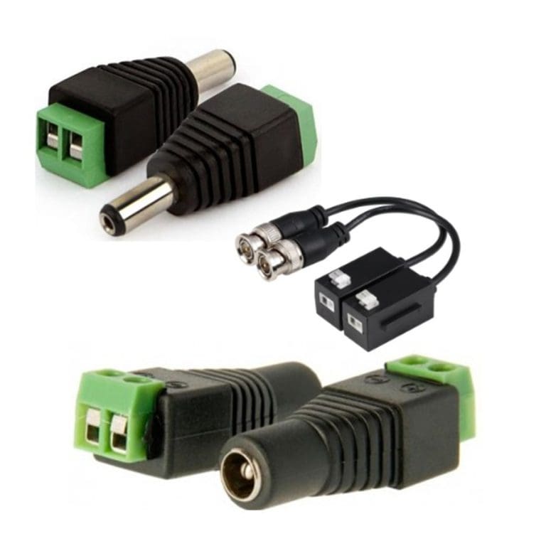 Conector DC Macho 5.5 x 2.1 mm con Bornera – Sin Soldadura 22 Conector DC Macho 5.5 x 2.1 mm con Bornera – Sin Soldadura - vista 2
