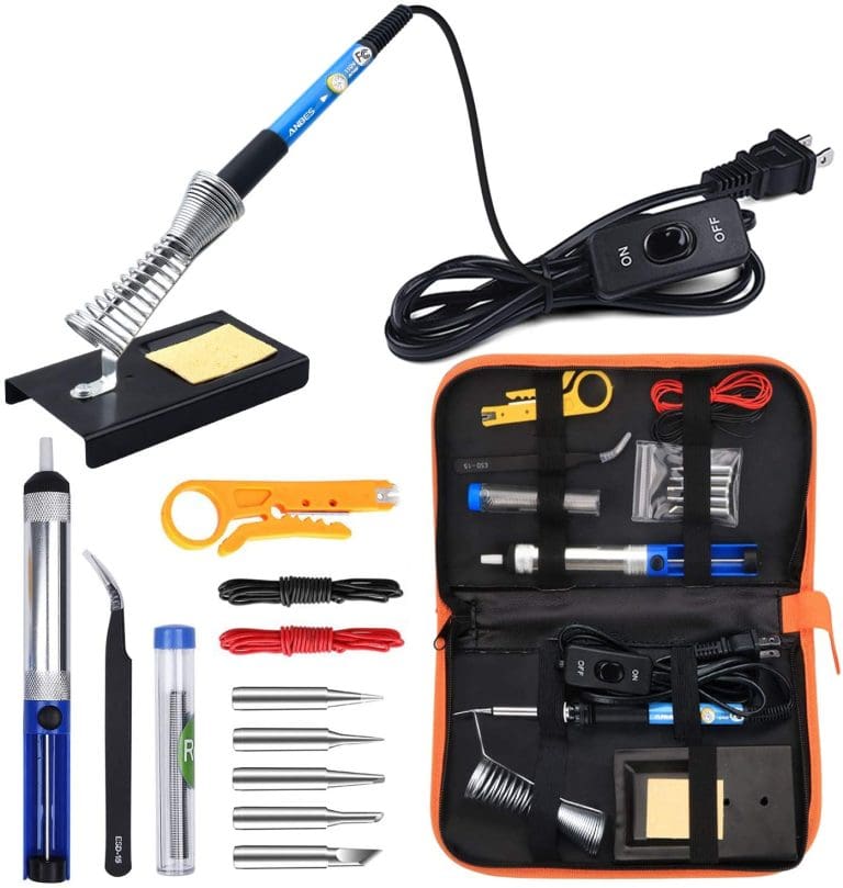 Kit de Soldadura Cautín 60W Regulable con Estuche y Accesorios 18 Kit de Soldadura Cautín 60W Regulable con Estuche y Accesorios - vista 3