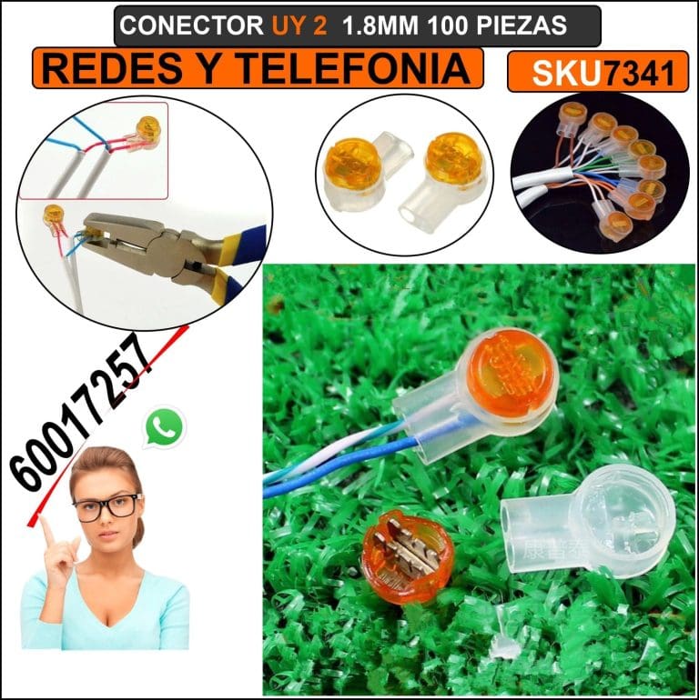 Conector de Empalme UY2 con Gel para Cable Telefónico y de Red (100 Piezas) - vista 3
