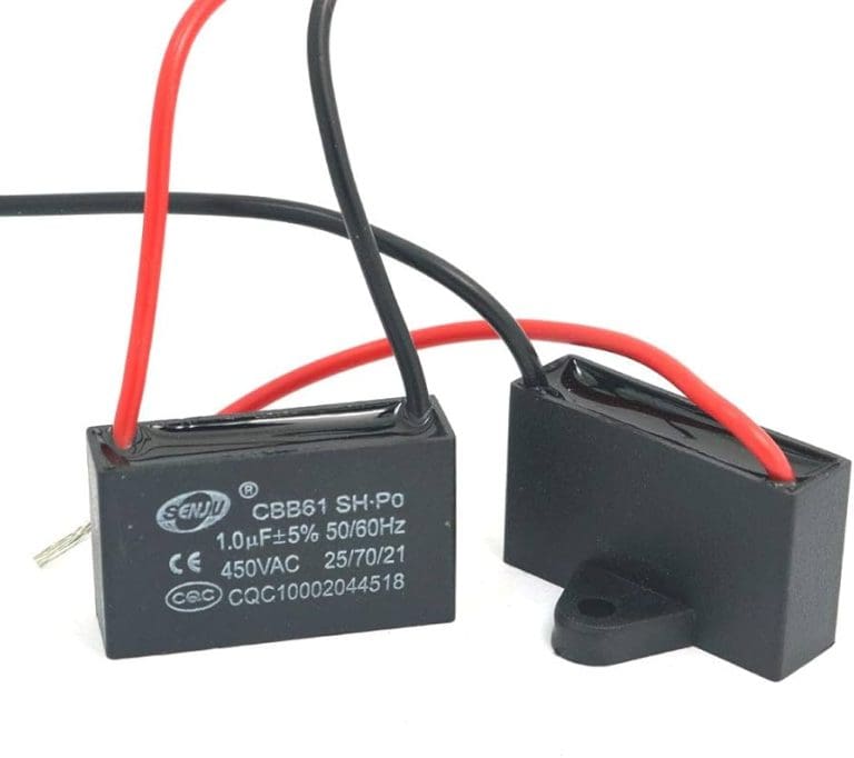 Capacitor de Arranque CBB61 1.2 µF 450V para Ventiladores y Motores - vista 2