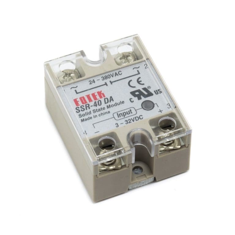 Relé de Estado Sólido SSR-40DA 40A (Control 3-32V DC, Carga AC) - vista 2