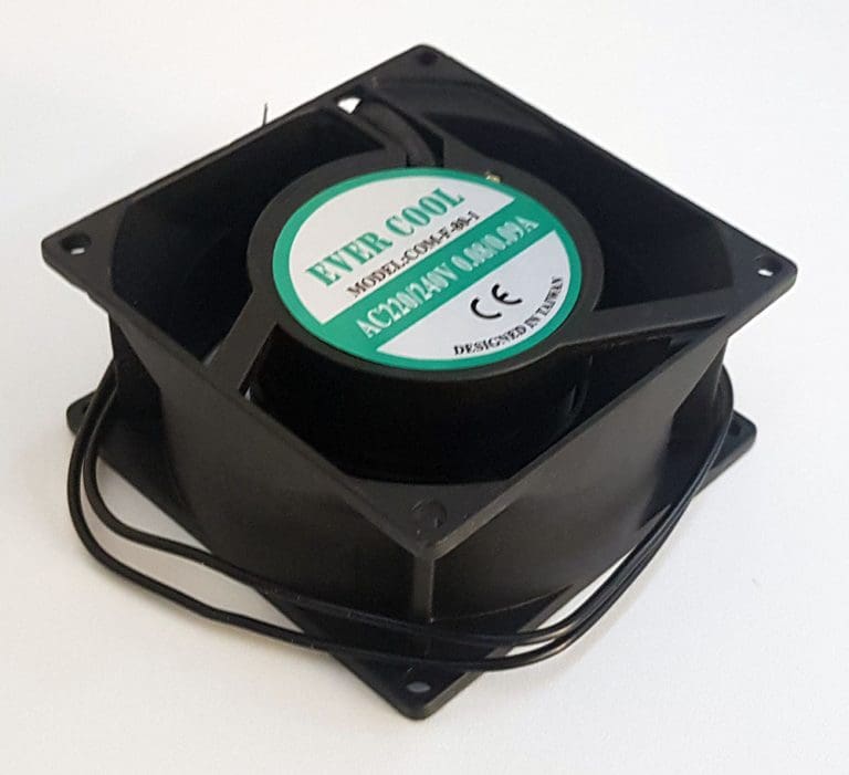 Ventilador 8025 24V 80 x 80 x 25 mm de 3 Cables con Tacómetro - vista 3