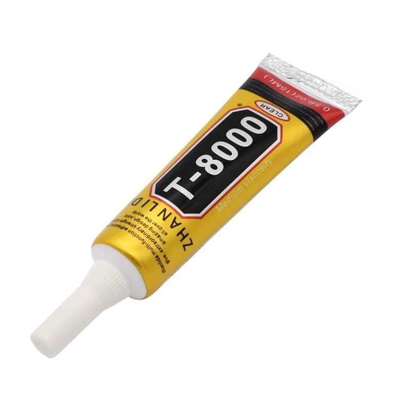 Pegamento T-8000 Transparente 50 ml para Pantallas de Celulares y Manualidades - vista 3