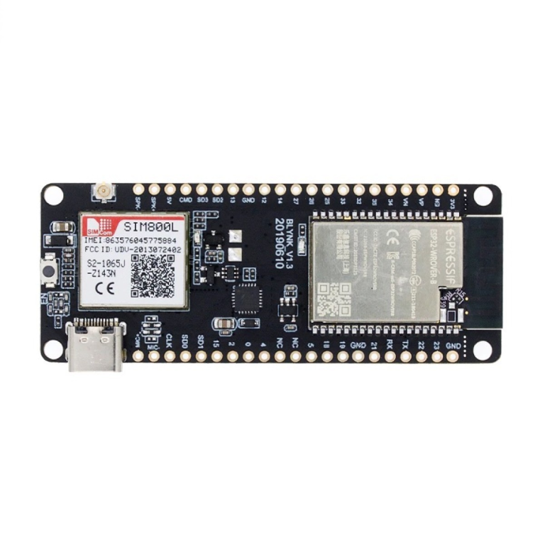 Placa ESP32 con Módulo SIM800L, WiFi, Bluetooth y GPRS - vista 2