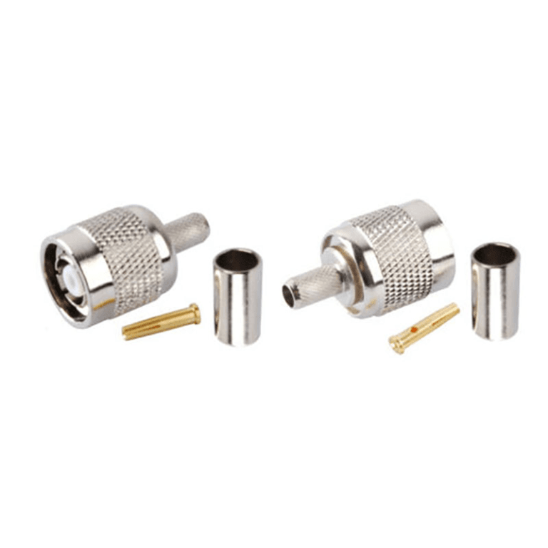 Conector RP-TNC de Crimpar para Cables LMR195, RG58, RG142 y RG400 – Conector de Polaridad Inversa para Equipos WiFi 12 Conector RP-TNC de Crimpar para Cables LMR195, RG58, RG142 y RG400 – Conector de Polaridad Inversa para Equipos WiFi - vista 2