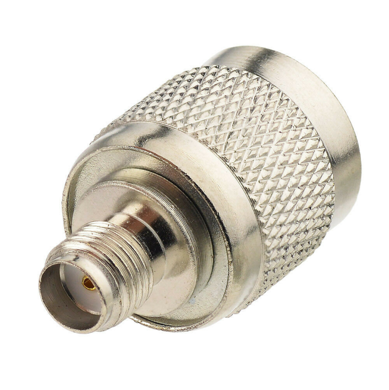 Adaptador Coaxial SMA Hembra a TNC Macho Recto 50 Ohm - vista 3