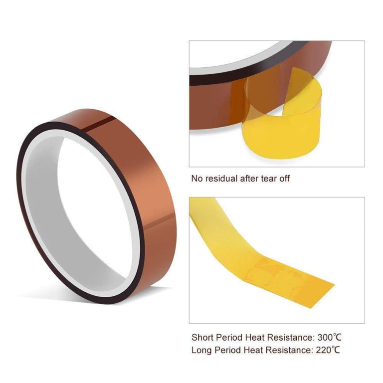Cinta Kapton de Poliimida Resistente al Calor 20 mm x 33 m - vista 3