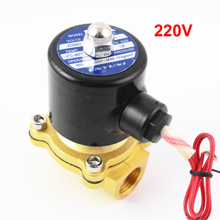 Electroválvula Solenoide 2W-160-15 DN15 de 1/2" 220V Normalmente Cerrada – Cuerpo de Latón para Agua, Aire, Aceite Liviano y Gas 18 Electroválvula Solenoide 2W-160-15 DN15 de 1/2" 220V Normalmente Cerrada – Cuerpo de Latón para Agua, Aire, Aceite Liviano y Gas - vista 3