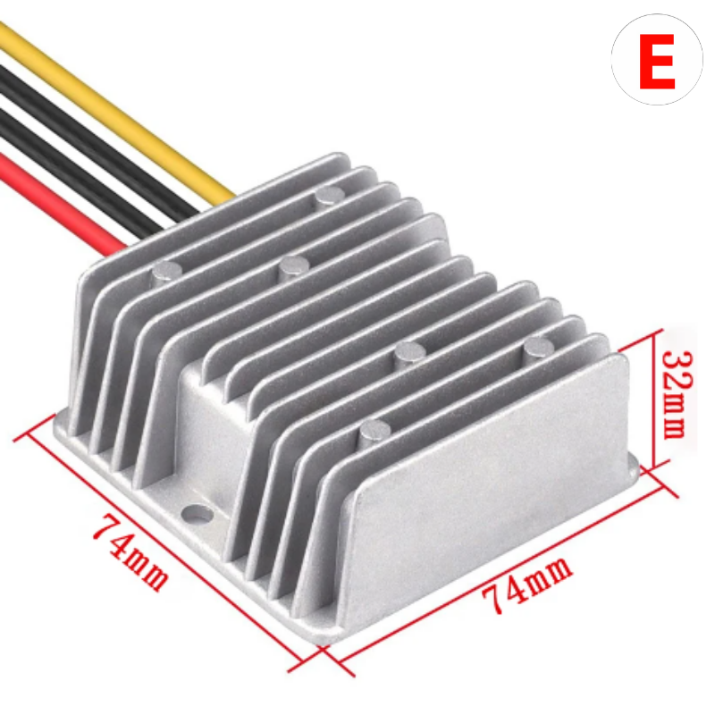 ⚡🔧 ¡Soluciona tus problemas de voltaje! Convertidor Elevador DC 12V a 24V 5A 120W – Potencia confiable, protección total y resistencia extrema 🌧️🚚