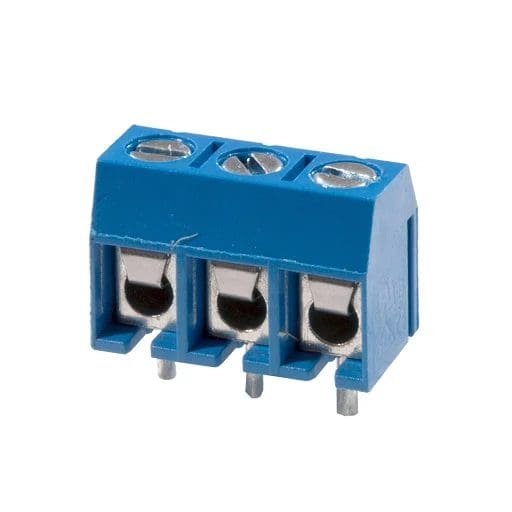 Bornera terminal de 3 pines