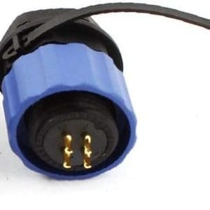 Conector impermeable 4 pin 16 mm