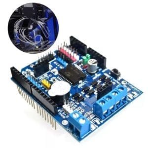 Controlador de velocidad PWM L298P