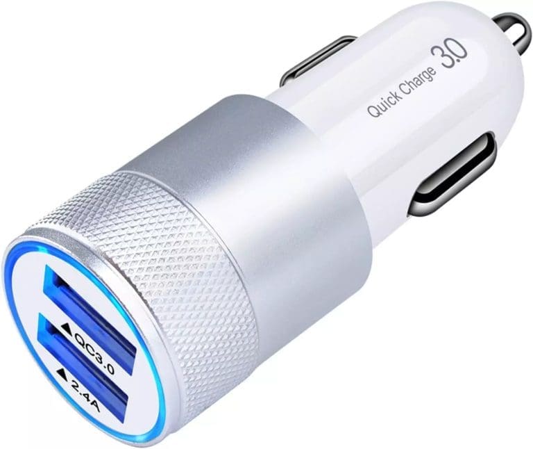 Cargador de Auto con 2 Puertos USB 5V 2.4A y Carga Rápida - vista 3