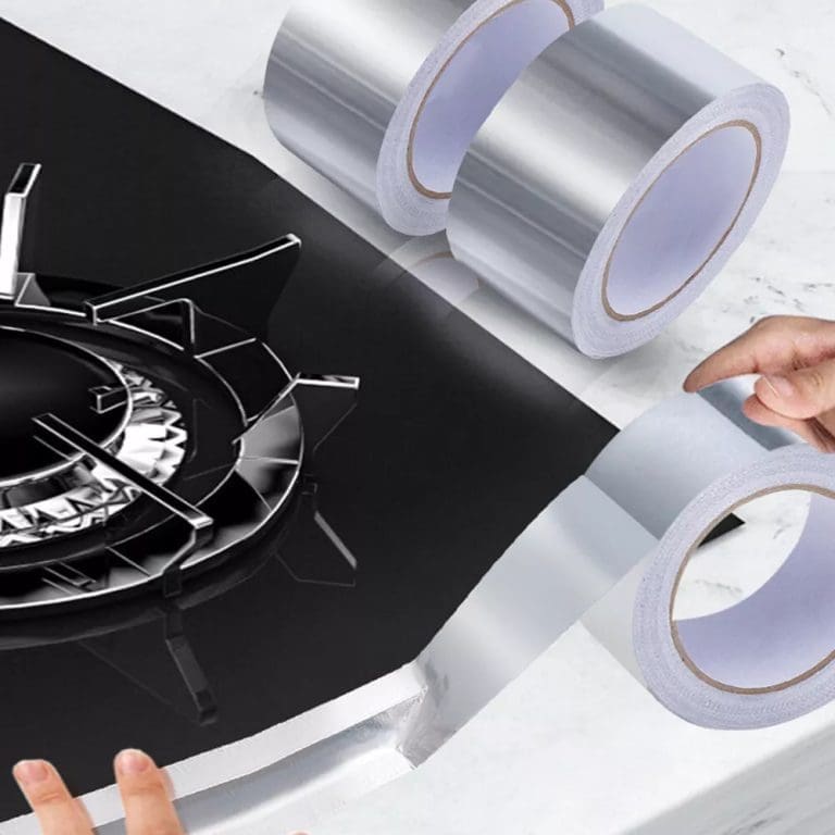 Cinta de Aluminio Adhesiva Retardante de Llama 25 m – Para Ductos, Aislamiento, Blindaje y Reparaciones - vista 3