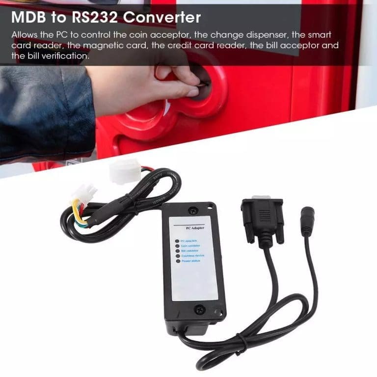 Convertidor MDB a RS232 – Interfaz para Conectar Monederos, Billeteros y Lectores de Pago MDB a una PC o Controlador 42 Convertidor MDB a RS232 – Interfaz para Conectar Monederos, Billeteros y Lectores de Pago MDB a una PC o Controlador - vista 2