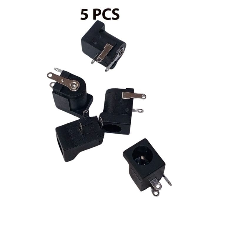 Jack DC Hembra 4.0 x 1.7 mm para Circuito Impreso (3 Piezas) - vista 3