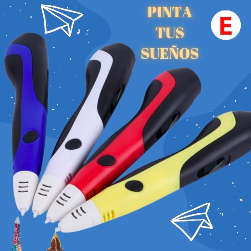 Lapiz 3D pen oled display Temperatura alta/baja Libera tu Creatividad en 3D